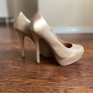 Elegant Beige High Heels